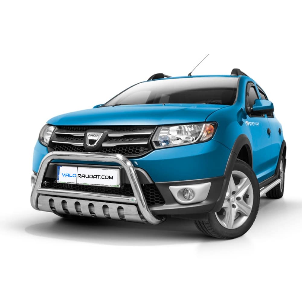 Dacia Sandero 2012 2016 teraksiset kylkiputket 60mm www.Valoraudat.com 3