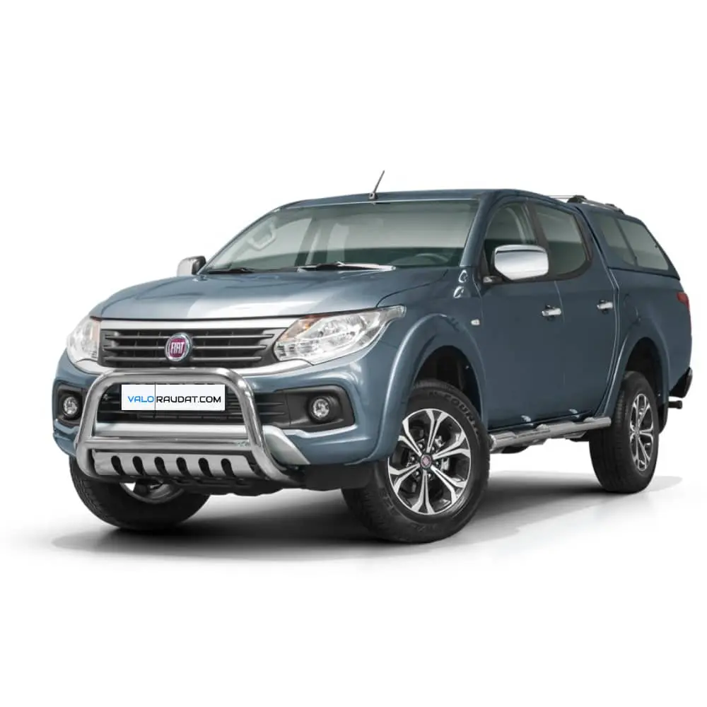 Fiat Fullback 2015 teraksiset kylkiputket 70mm www.Valoraudat.com 3