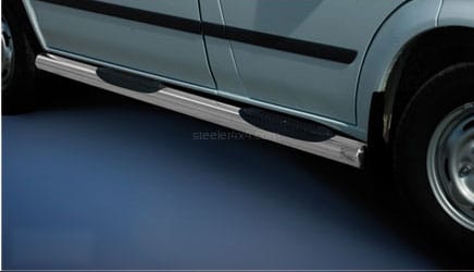 Ford Transit 2006-2012 küljerauad plastmassist astmetega 1 Ford Transit 2006-2012 küljerauad plastmassist astmetega