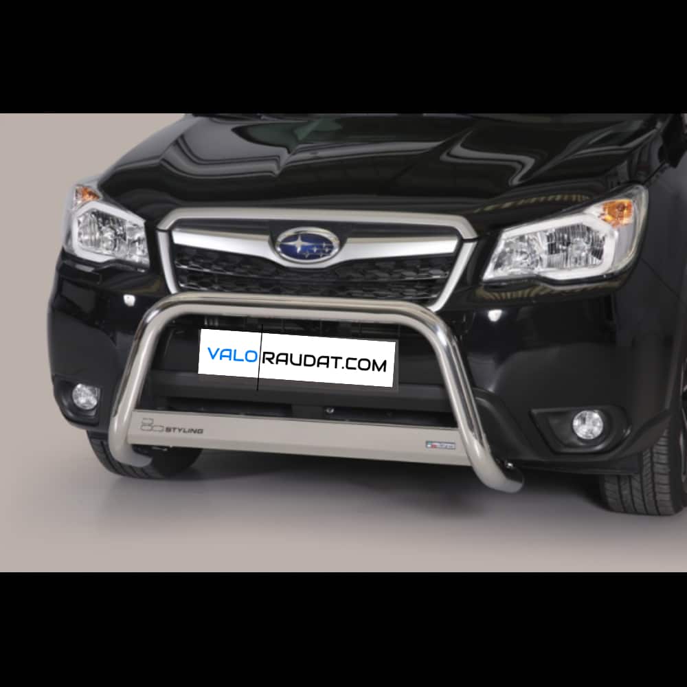 Subaru Forester 2013-2015 kaitseraud 63mm vaherauaga 1 Subaru Forester 2013-2015 kaitseraud 63mm vaherauaga