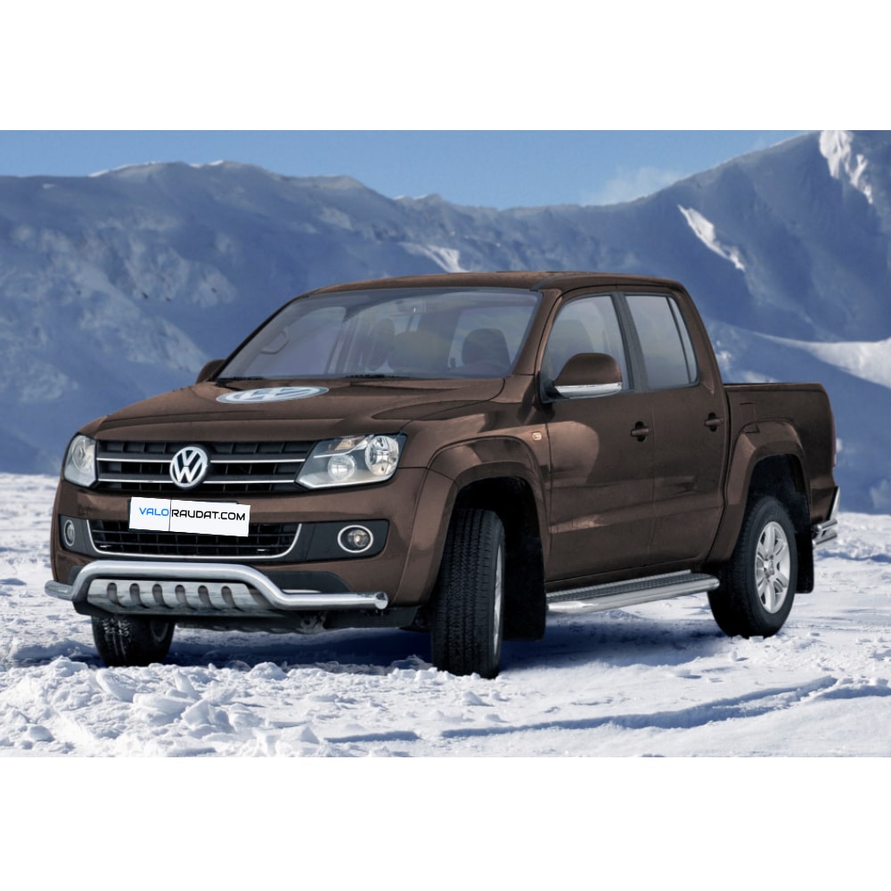 Volkswagen Amarok 2009-2016 esistange kaitseraud alla ajamise kaitsmega 1 Volkswagen Amarok 2009-2016 esistange kaitseraud alla ajamise kaitsmega