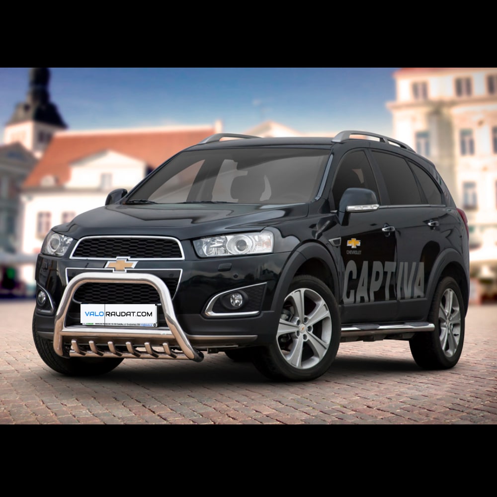 Chevrolet Captiva 2012-2015 kaitseraud hammastega 1 Chevrolet Captiva 2012-2015 kaitseraud hammastega