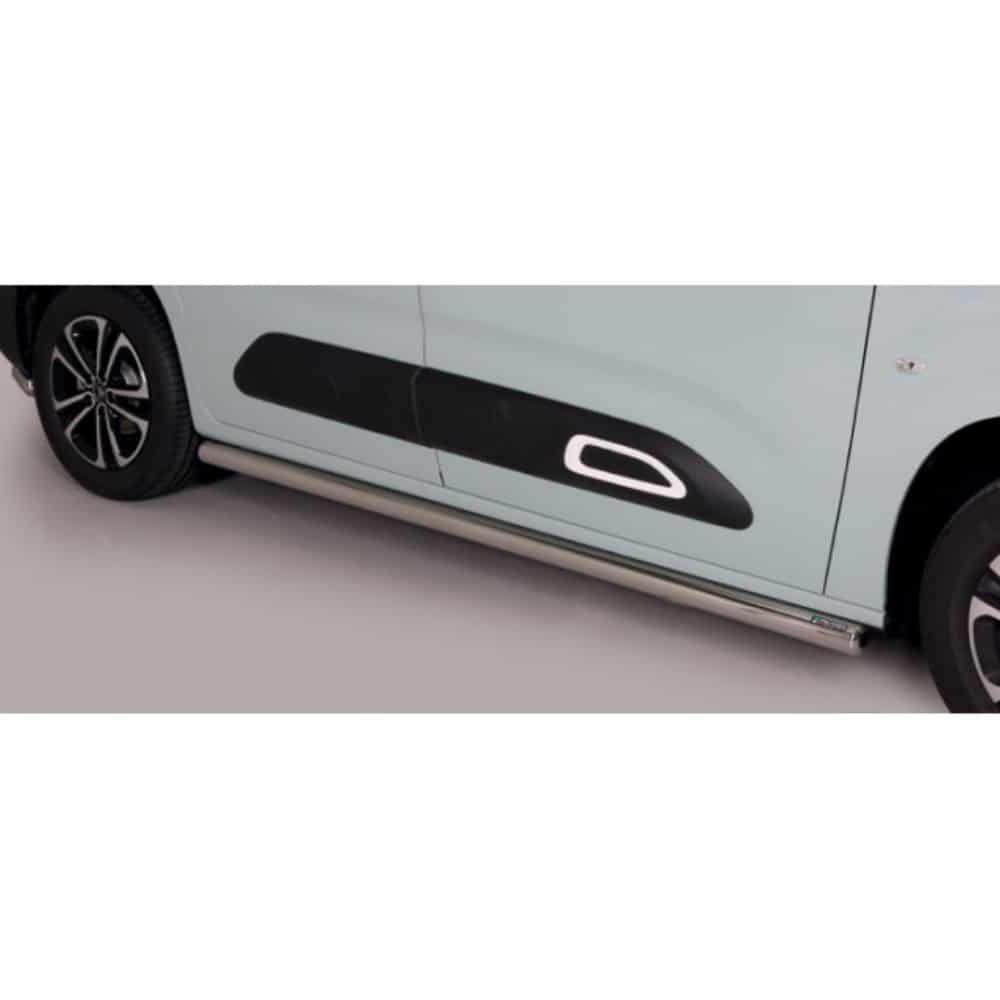 Citroen Berlingo MWB <2018 terasest superbar küljerauad 63mm 1 Citroen Berlingo MWB <2018 terasest superbar küljerauad 63mm
