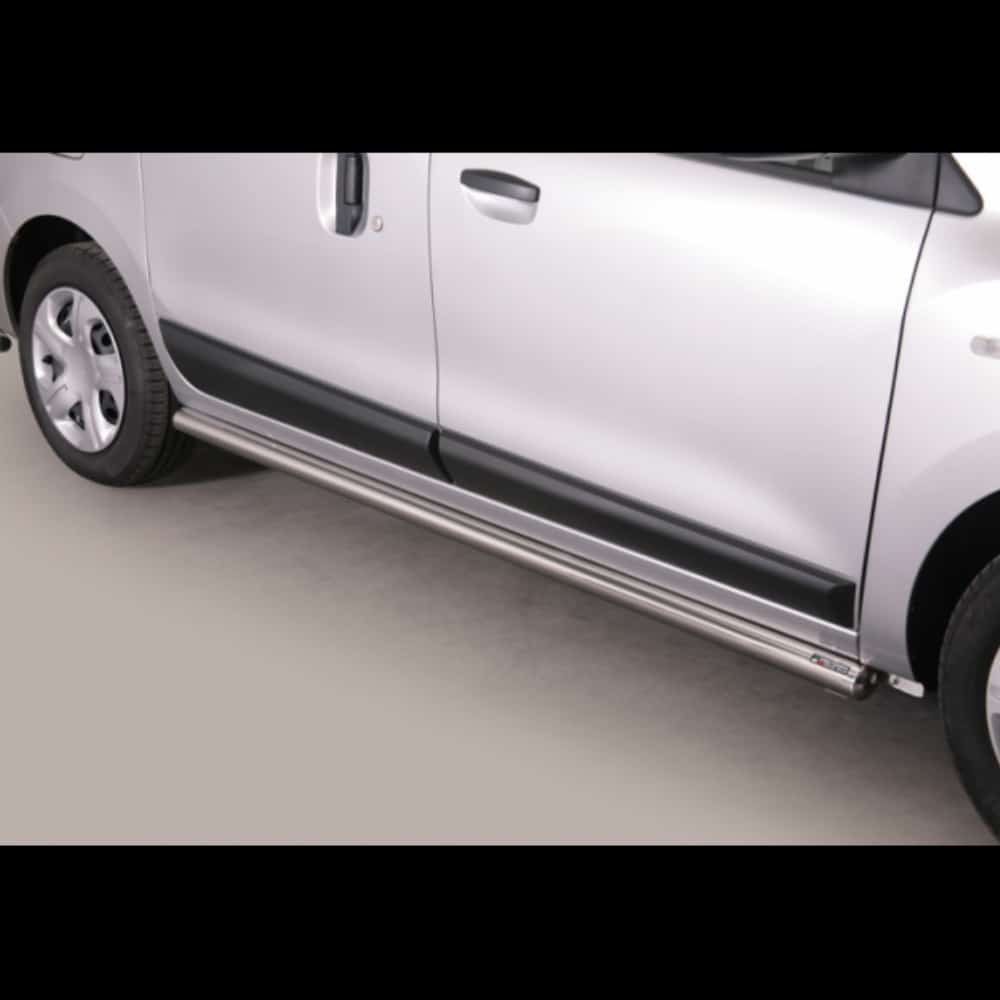 Dacia Dokker <2012 terasest küljerauad 63mm 1 Dacia Dokker <2012 terasest küljerauad 63mm