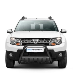 Dacia Duster 2010-2018 kaitseraud hammastega 4 Dacia Duster 2010 2018 valorauta hampailla koristeputkilla www.Valoraudat.com 2