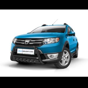 Dacia Sandero 2012 2016 valorauta hampailla koristeputkilla www.Valoraudat.com