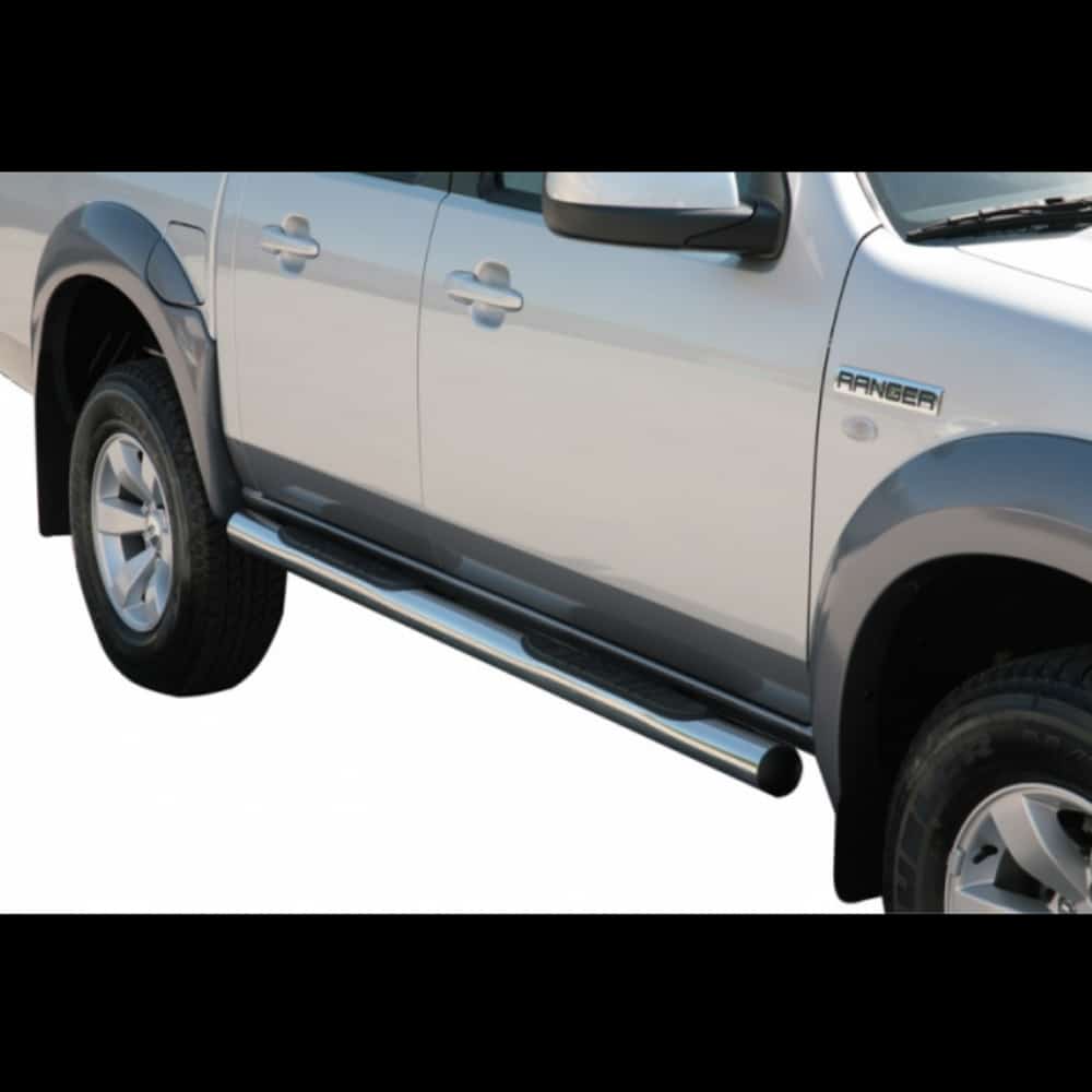Ford Ranger 2007-2009 küljerauad plastmassist astmetega 1 Ford Ranger 2007-2009 küljerauad plastmassist astmetega