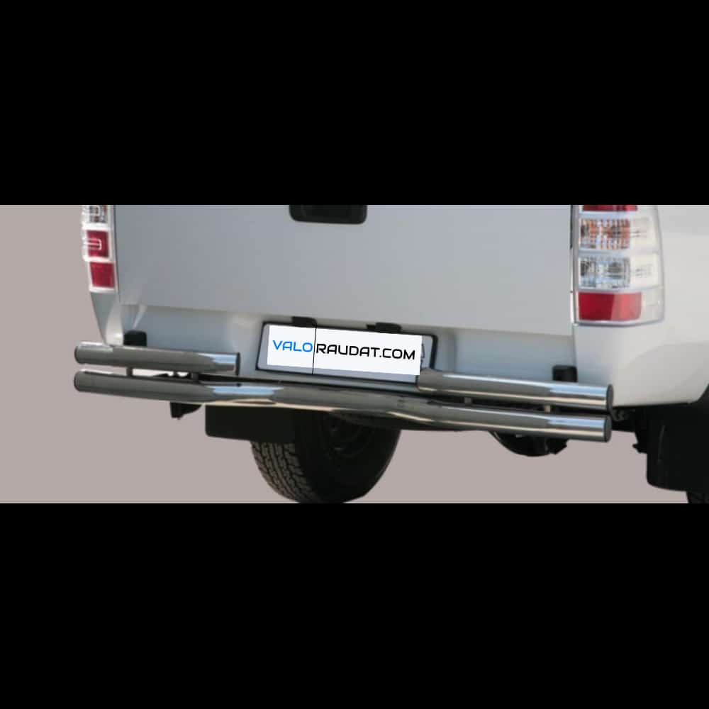 Ford Ranger 2007-2009 tagastange kaitseraud 2 toruga 63mm 1 Ford Ranger 2007-2009 tagastange kaitseraud 2 toruga 63mm