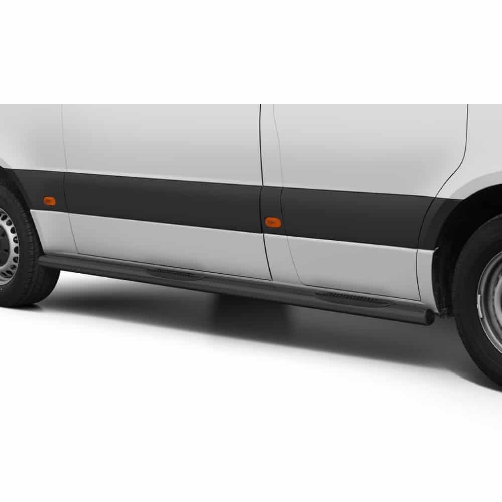 Mercedes Benz Sprinter L2 2018< küljerauad plastmassist astmetega 2 Mercedes Benz Sprinter L2 2018< küljerauad plastmassist astmetega - Image 2
