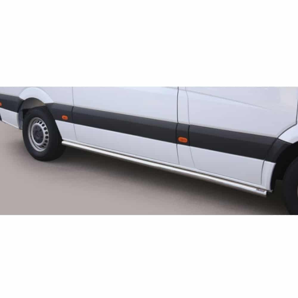 Mercedes Benz Sprinter 2018 SWB terasest küljerauad 63mm 1 Mercedes Benz Sprinter 2018 SWB terasest küljerauad 63mm