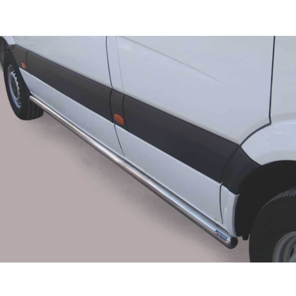 Mercedes Benz Sprinter 2013-2017 SWB terasest küljerauad 63mm 1 Mercedes Benz Sprinter 2013-2017 SWB terasest küljerauad 63mm