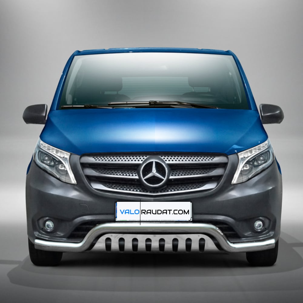 Mercedes Benz Vito 2014-2020 esistange kaitseraud alla ajamise kaitsmega 1 Mercedes Benz Vito 2014-2020 esistange kaitseraud alla ajamise kaitsmega