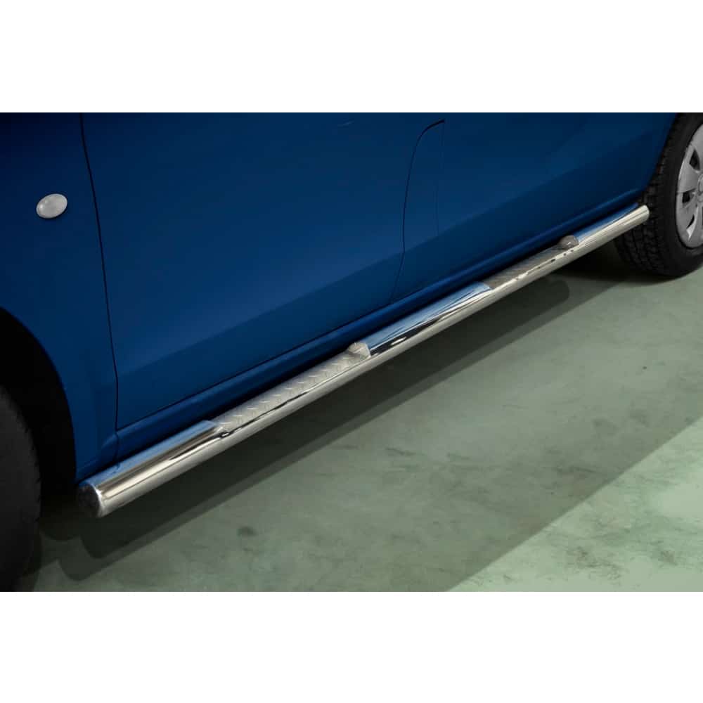 Mercedes Benz Vito 2014< terasest küljerauad astmetega 1 Mercedes Benz Vito 2014< terasest küljerauad astmetega