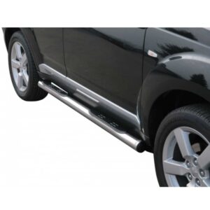 Mitsubishi Outlander 2007-2009 küljerauad plastmassist astmetega