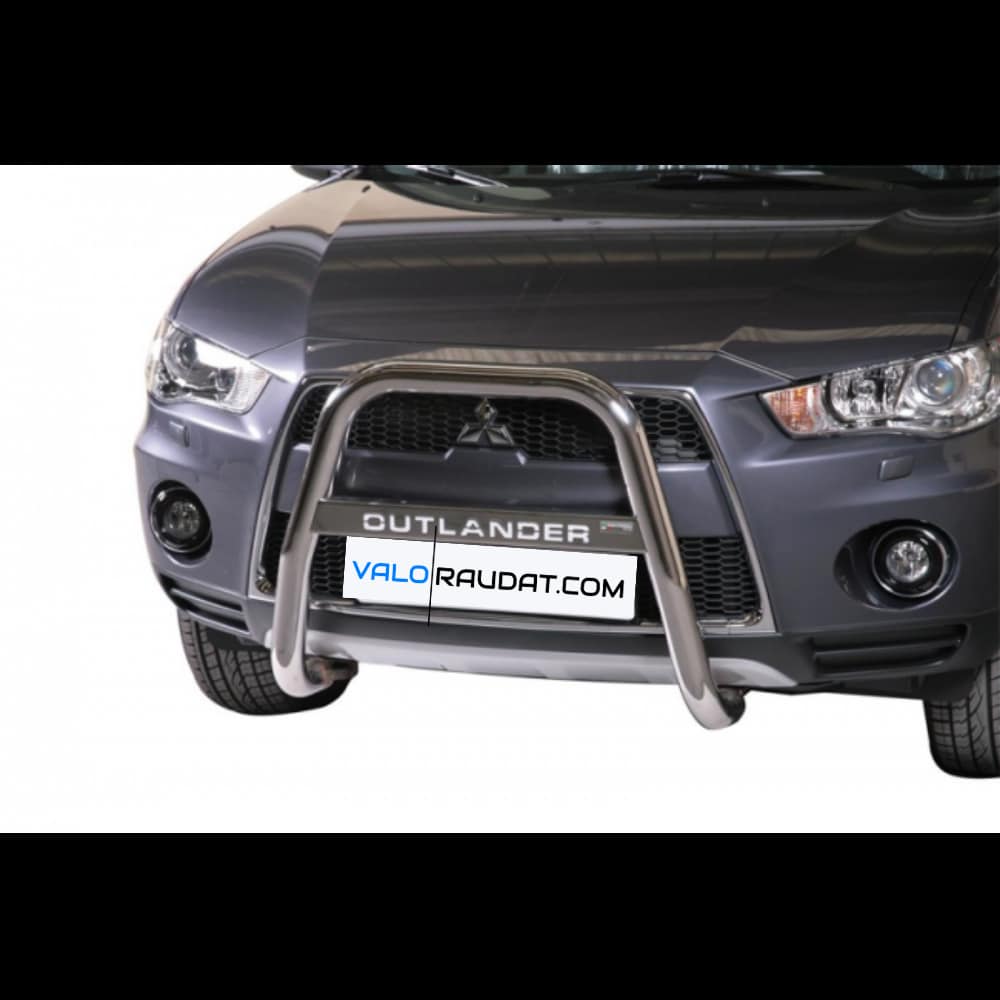 Mitsubishi Outlander 2010-2012 kaitseraud vaherauaga 63mm (kõrge) (Outlander) 1 Mitsubishi Outlander 2010-2012 kaitseraud vaherauaga 63mm (kõrge) (Outlander)