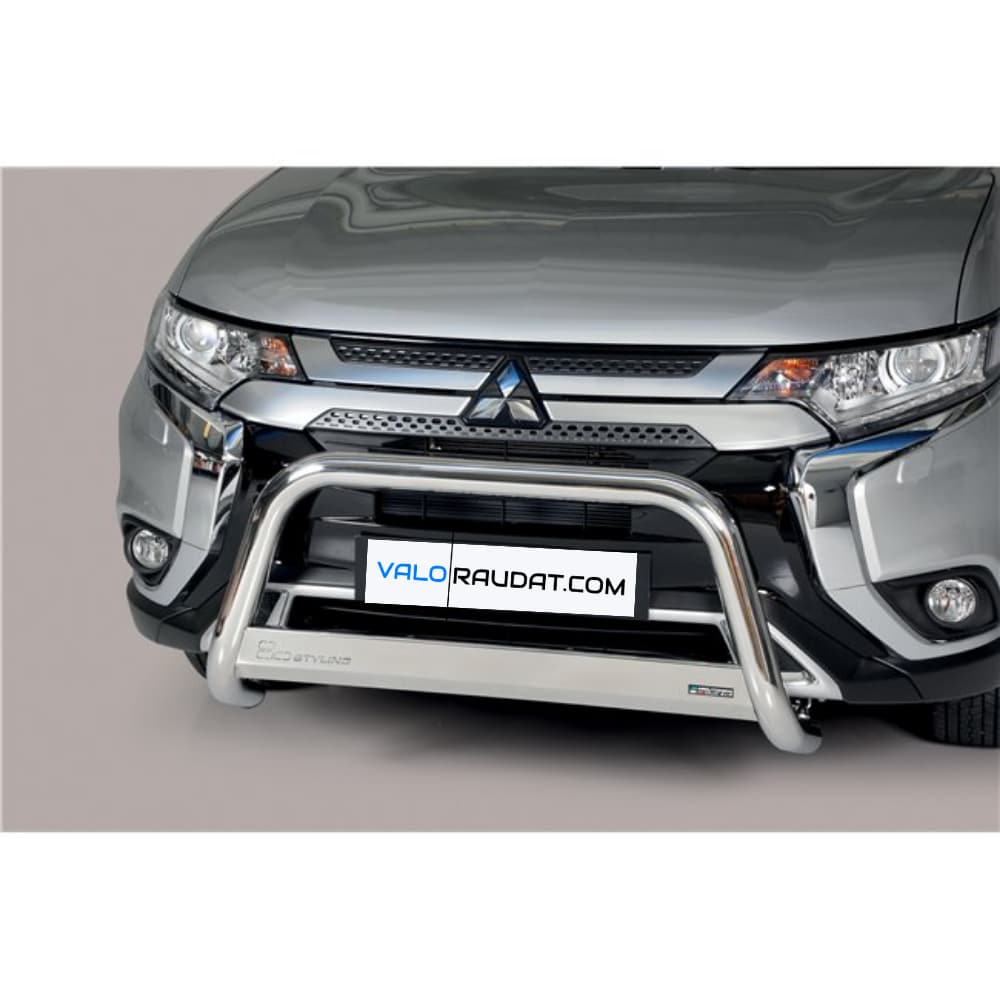 Mitsubishi Outlander 2020 kaitseraud vaherauaga 63mm 1 Mitsubishi Outlander 2020 kaitseraud vaherauaga 63mm