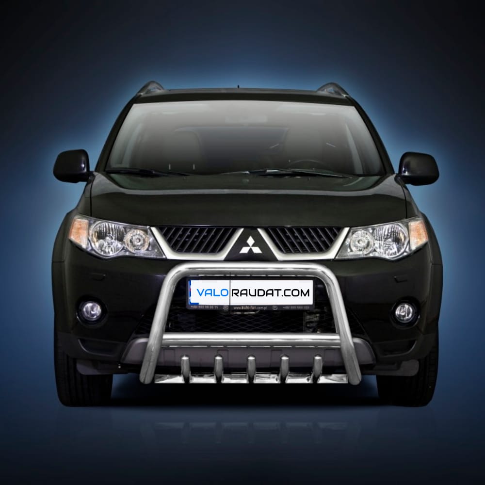 Mitsubishi Outlander 2007-2009 kaitseraud hammastega 1 Mitsubishi Outlander 2007-2009 kaitseraud hammastega
