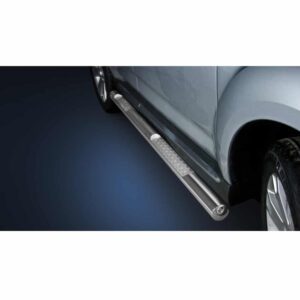 Mitsubishi Outlander 2009-2012 terasest küljerauad astmetega