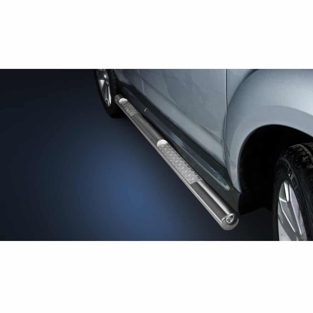 Mitsubishi Outlander 2009-2012 terasest küljerauad astmetega 1 Mitsubishi Outlander 2009-2012 terasest küljerauad astmetega