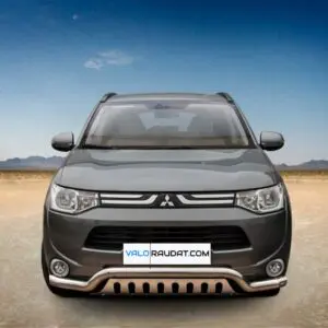 Mitsubishi Outlander 2012-2015 esistange kaitseraud alla ajamise kaitsmega