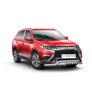 Mitsubishi Outlander 2018< esistange kaitseraud alla ajamise kaitsmega