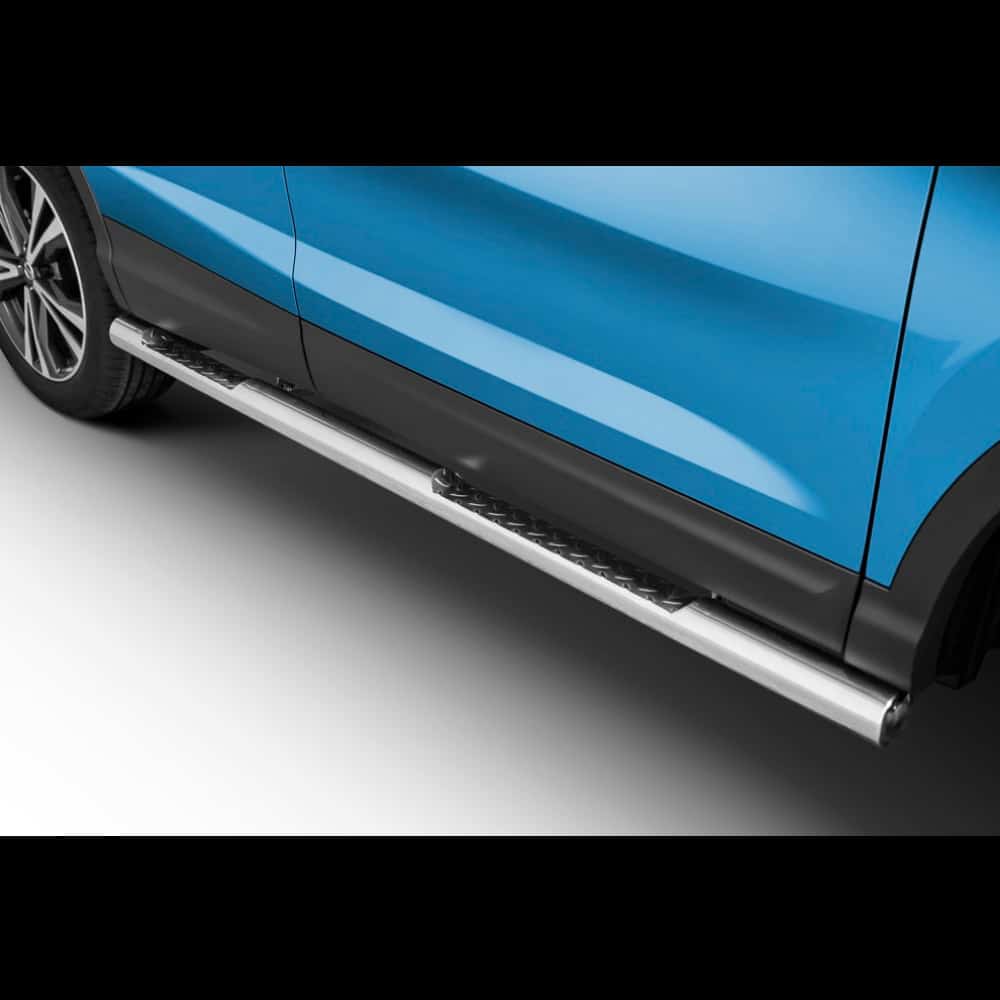 Nissan Qashqai 2017< terasest küljerauad astmetega 1 Nissan Qashqai 2017< terasest küljerauad astmetega