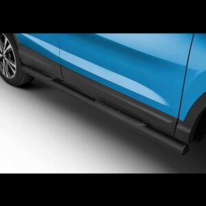 Nissan Qashqai 2017< küljerauad plastmassist asmtetega 3 Qashqai 2017 teraksiset kylkiputket muovisilla askelmilla 70mm www.Valoraudat.com 2