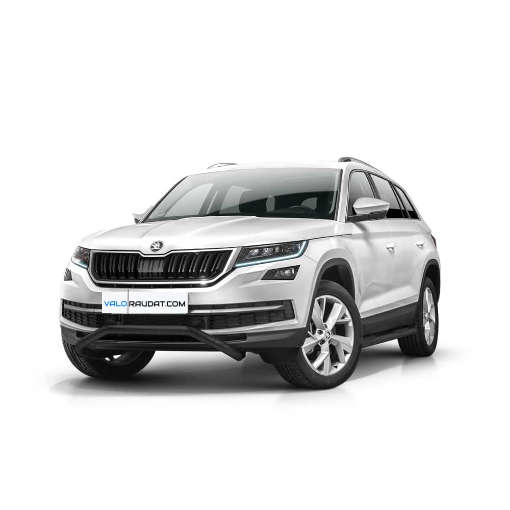 Skoda Kodiaq 2016< terasest esistange kaitseraud (lühike) 2 Skoda Kodiaq 2016< terasest esistange kaitseraud (lühike) - Image 2