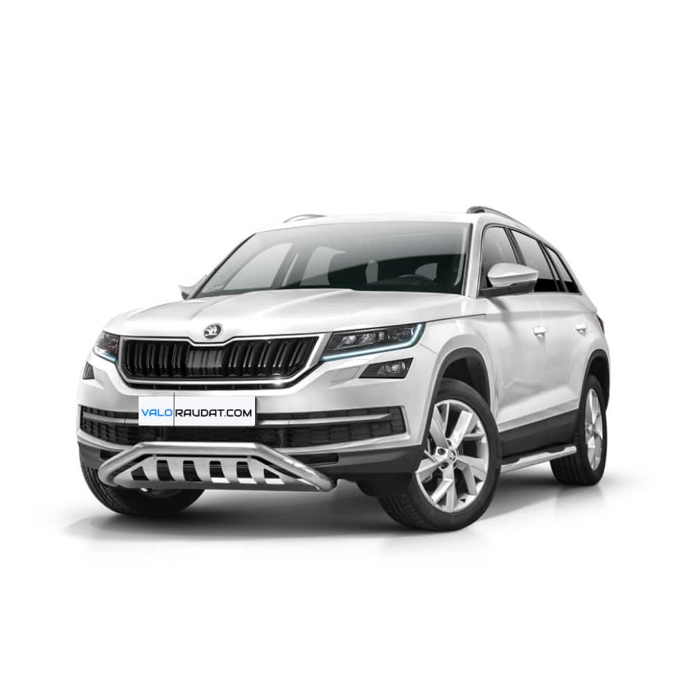 Skoda Kodiaq 2016< esistange kaitseraud alla ajamise kaitsmega (lühike) 1 Skoda Kodiaq 2016< esistange kaitseraud alla ajamise kaitsmega (lühike)