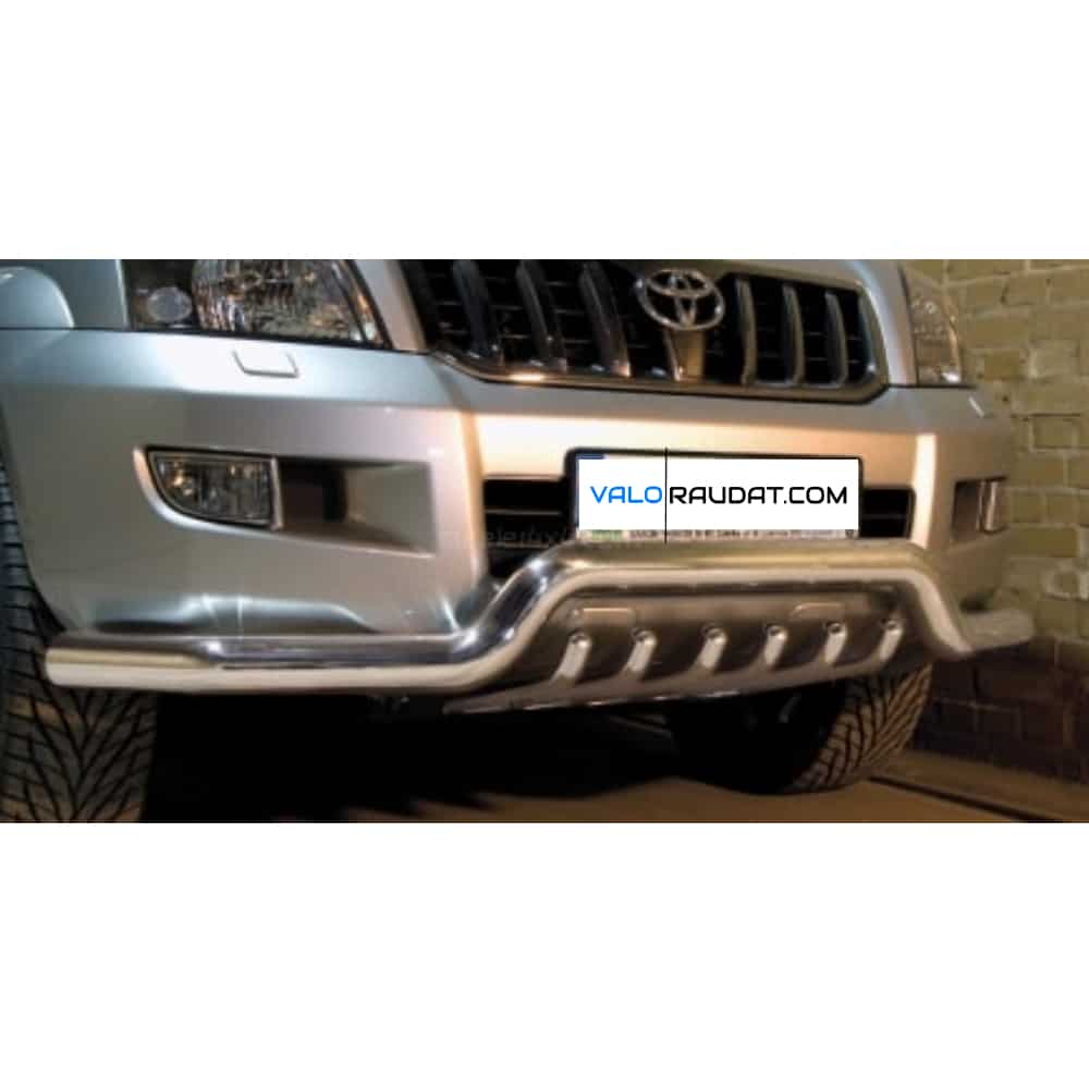 Toyota Land Cruiser 120 2002-2009 esistange kaitseraud hammastega 1 Toyota Land Cruiser 120 2002-2009 esistange kaitseraud hammastega
