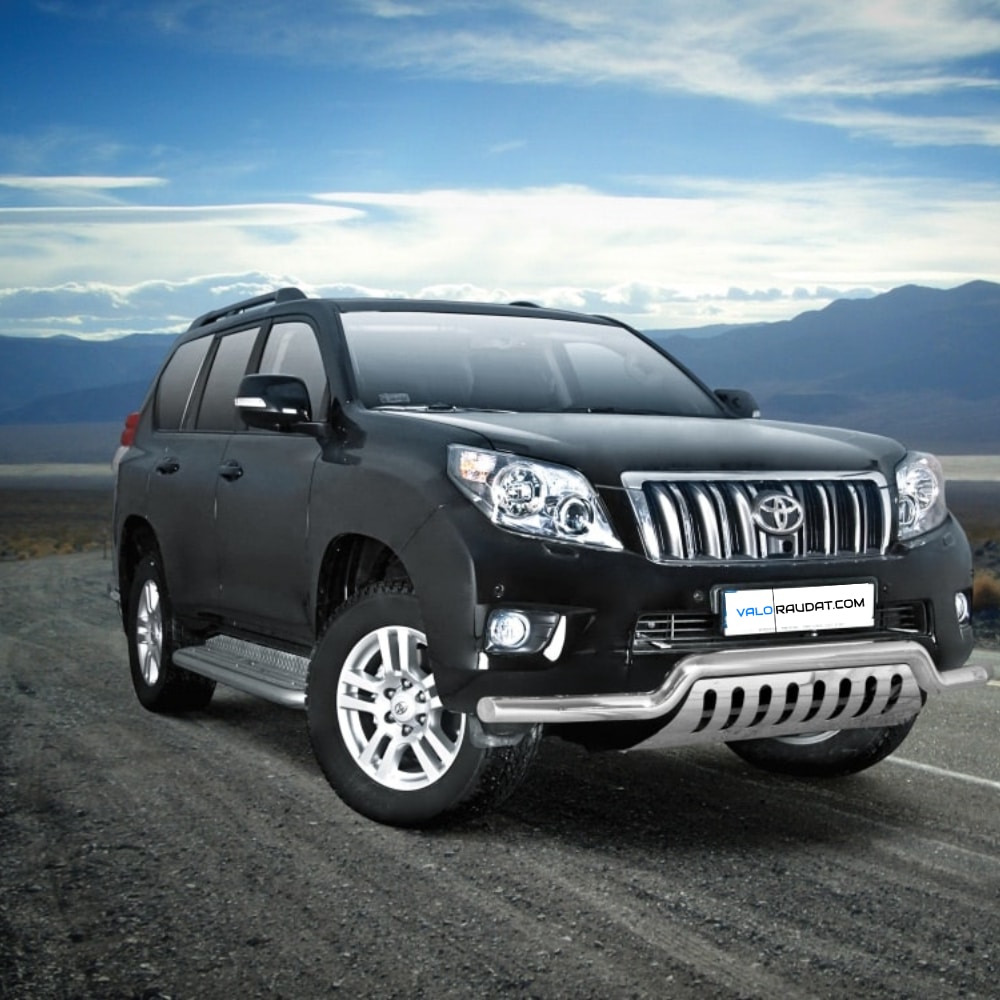 Toyota Land Cruiser 150 2010-2013 esistange kaitseraud alla ajamise kaitsega 1 Toyota Land Cruiser 150 2010-2013 esistange kaitseraud alla ajamise kaitsega