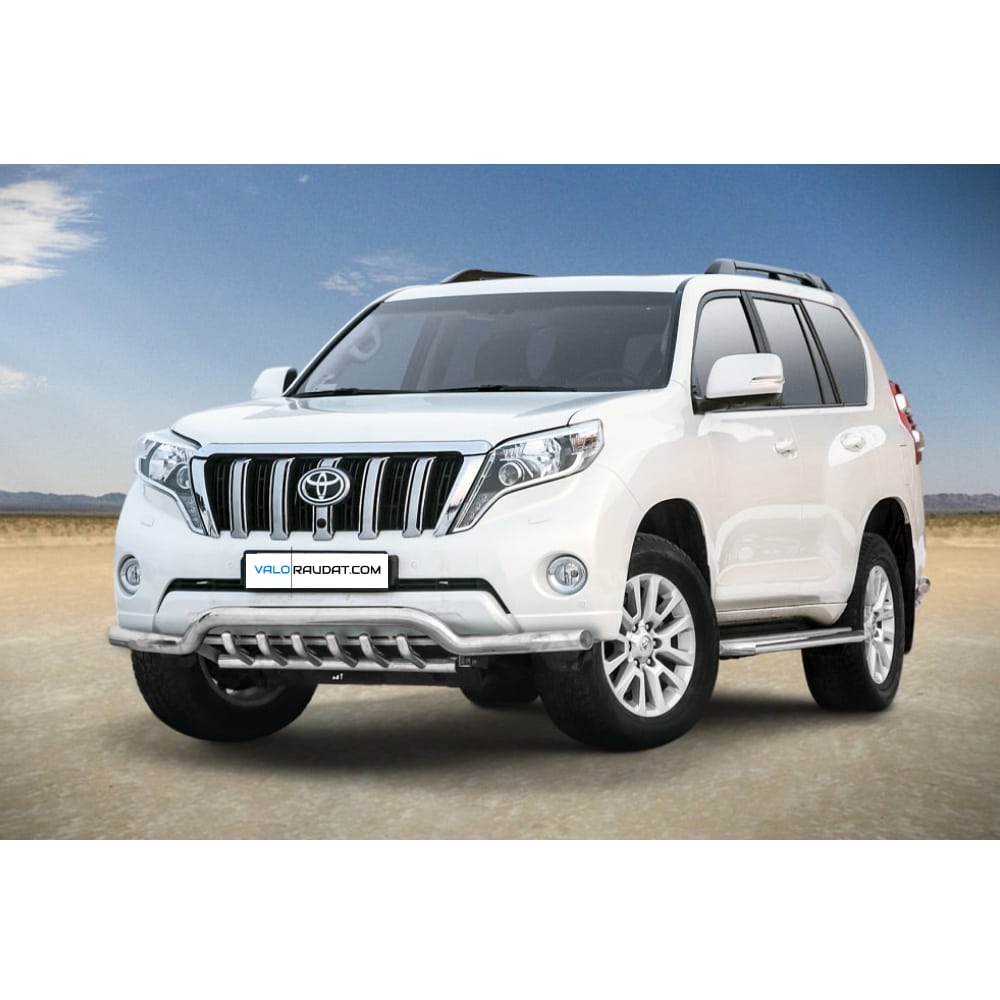 Toyota Land Cruiser 150 2013-2017 esistange kaitseraud hammastega 1 Toyota Land Cruiser 150 2013-2017 esistange kaitseraud hammastega