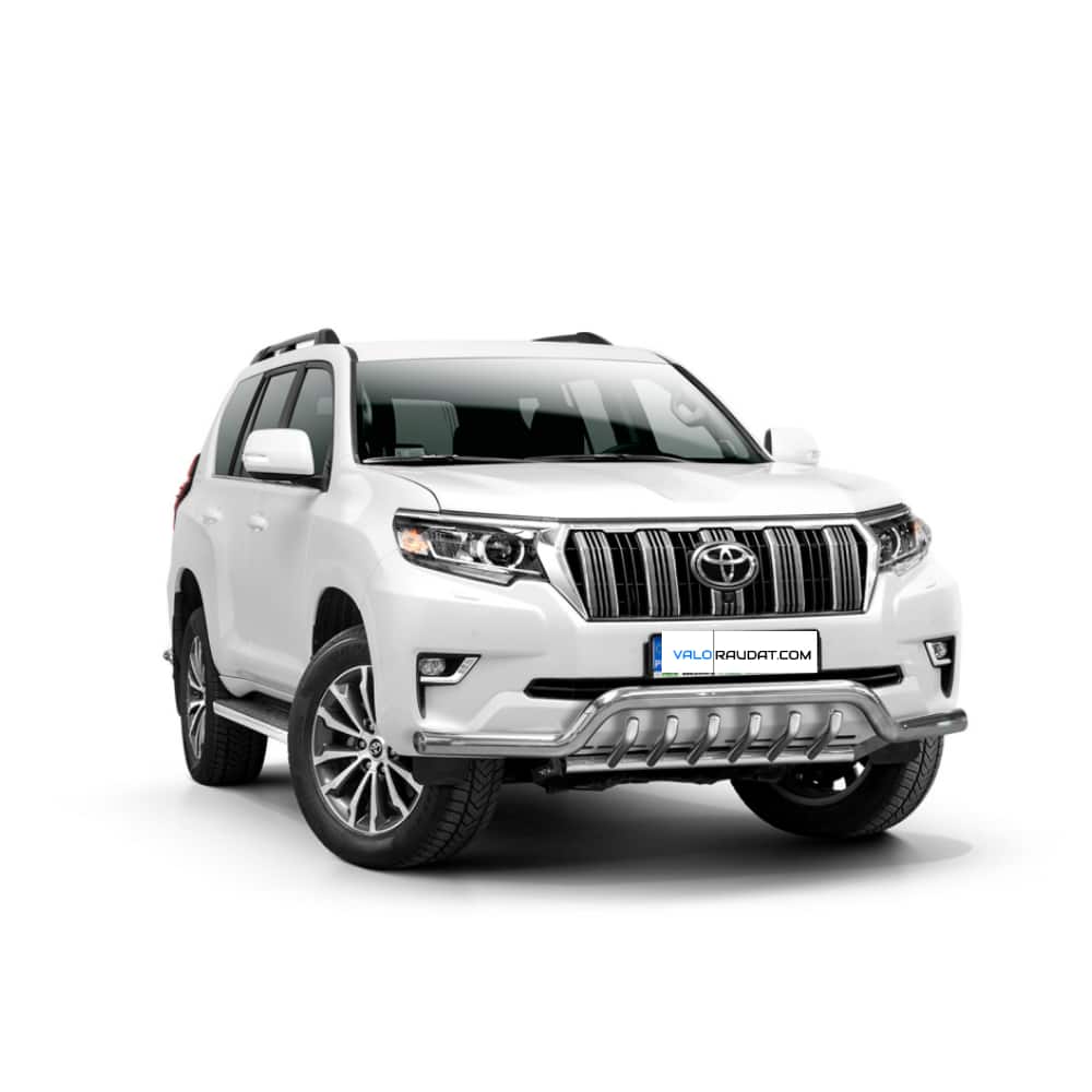 Toyota Land Cruiser 150 2017< esistange kaitseraud hammastega 1 Toyota Land Cruiser 150 2017< esistange kaitseraud hammastega