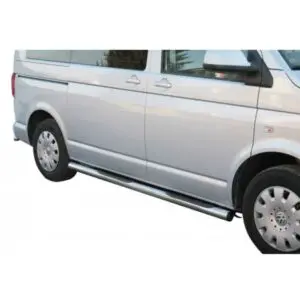 Volkswagen Transporter T5 <2010 küljerauad plastmassist astmetega 63mm