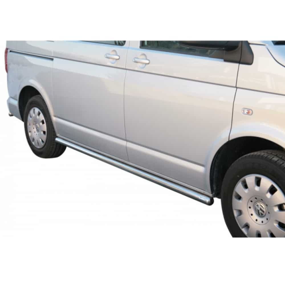 Volkswagen Transporter T5 SWB <2010 superbar küljerauad 63mm 1 Volkswagen Transporter T5 SWB <2010 superbar küljerauad 63mm