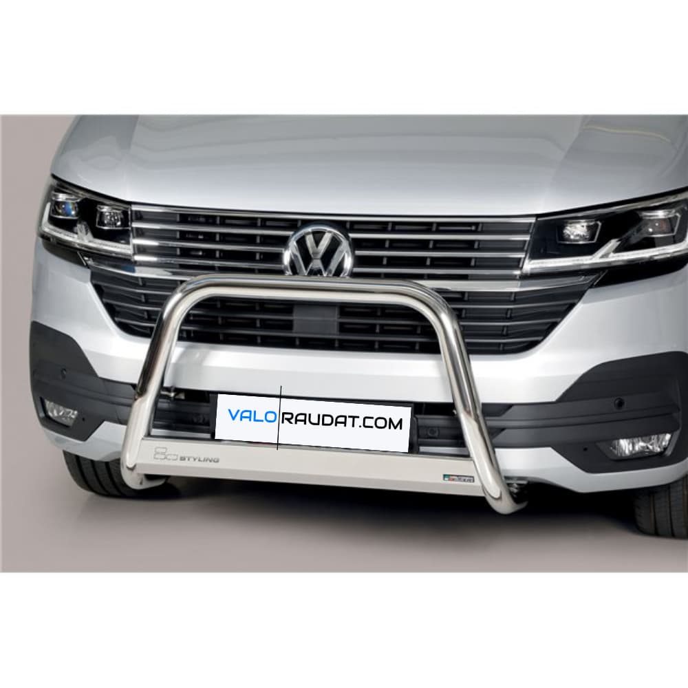 Volkswagen Transporter T6 2019< kaitseraud vaherauaga 63mm 1 Volkswagen Transporter T6 2019< kaitseraud vaherauaga 63mm