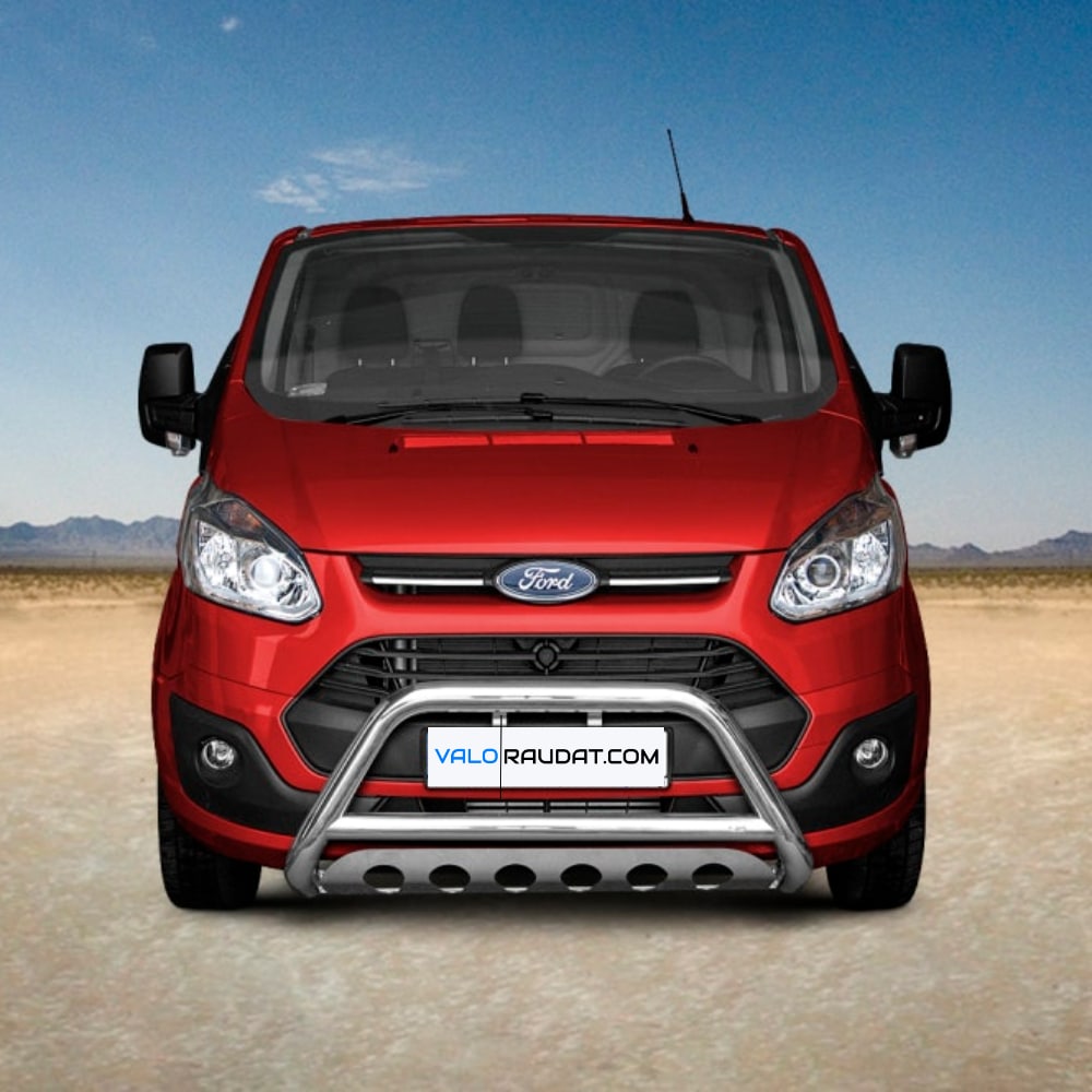 Ford Transit Custom 2012-2018 kaitseraud alla ajamise kaitsmega 1 Ford Transit Custom 2012-2018 kaitseraud alla ajamise kaitsmega