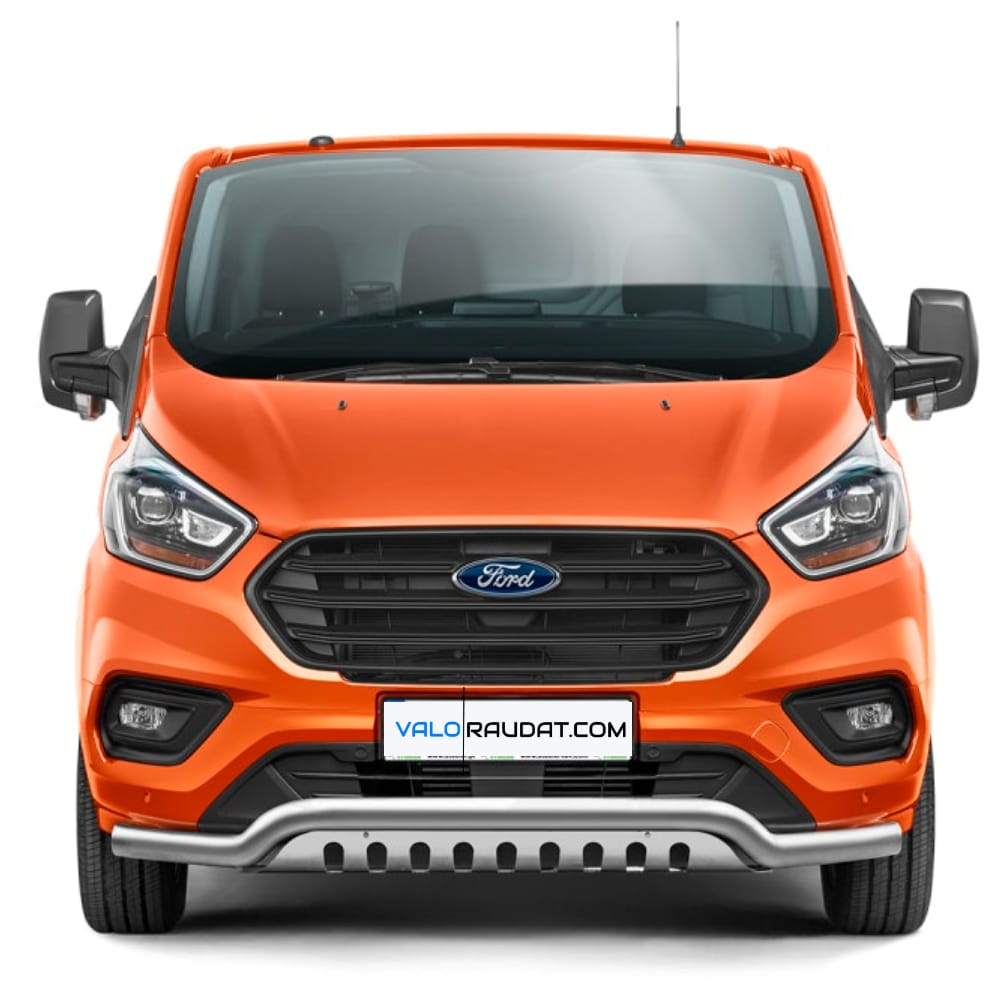 Ford Transit Custom 2018< esistange kaitseraud alla ajamise kaitsmega 1 Ford Transit Custom 2018< esistange kaitseraud alla ajamise kaitsmega