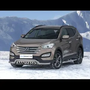 Hyundai Santa Fe 2012-2018 esistange kaitseraud alla ajamise kaitsmega