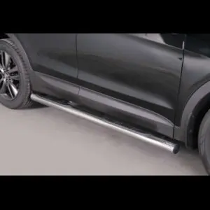 Hyundai Santa Fe <2012 küljerauad plastmassist astmetega