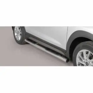 Hyundai Tucson 2015-2017 küljerauad plastmassist astmetega