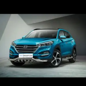 Hyundai Tucson 2015-2018 esistange kaitseraud alla ajamise kaitsmega