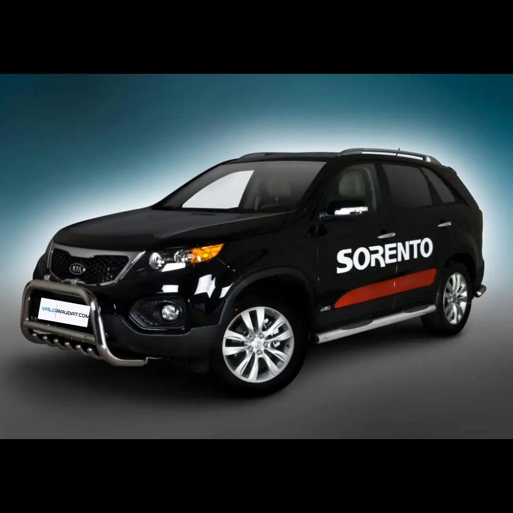 Kia Sorento 2009-2012 küljerauad plastmassist astmetega 1 Kia Sorento 2009-2012 küljerauad plastmassist astmetega