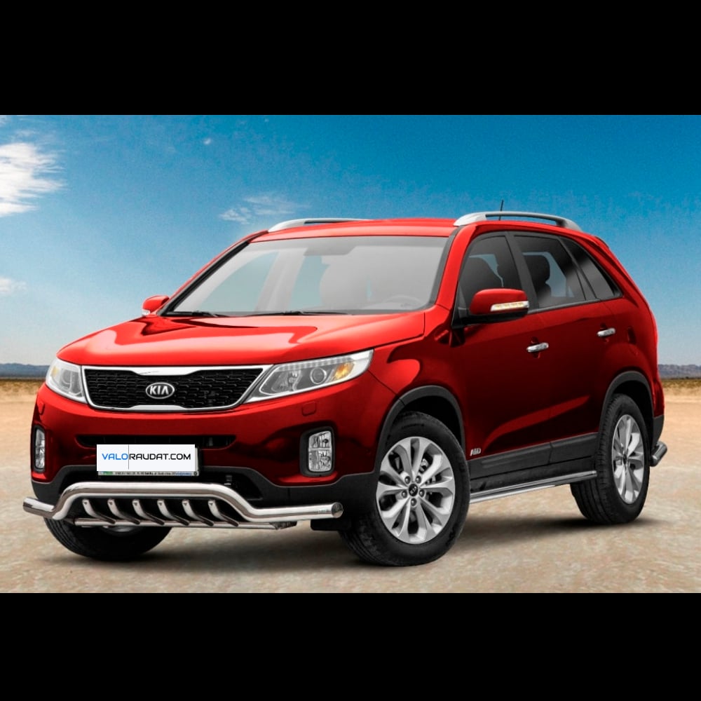 Kia Sorento 2012-2015 esistange kaitseraud hammastega 1 Kia Sorento 2012-2015 esistange kaitseraud hammastega