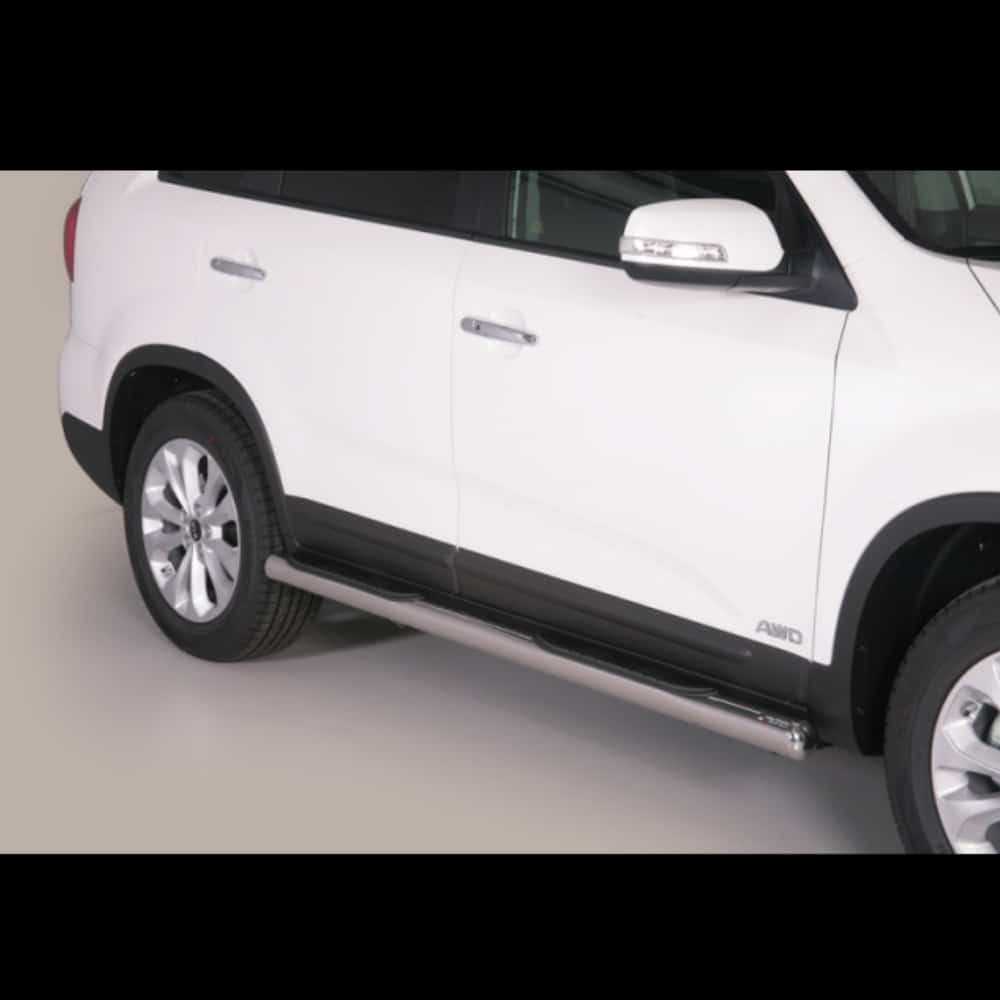 Kia Sorento 2012 küljerauad plastmassist astmetega 1 Kia Sorento 2012 küljerauad plastmassist astmetega
