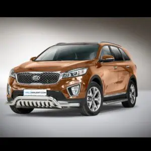 Kia Sorento 2015-2018 esistange kaitseraud alla ajamise kaitsmega