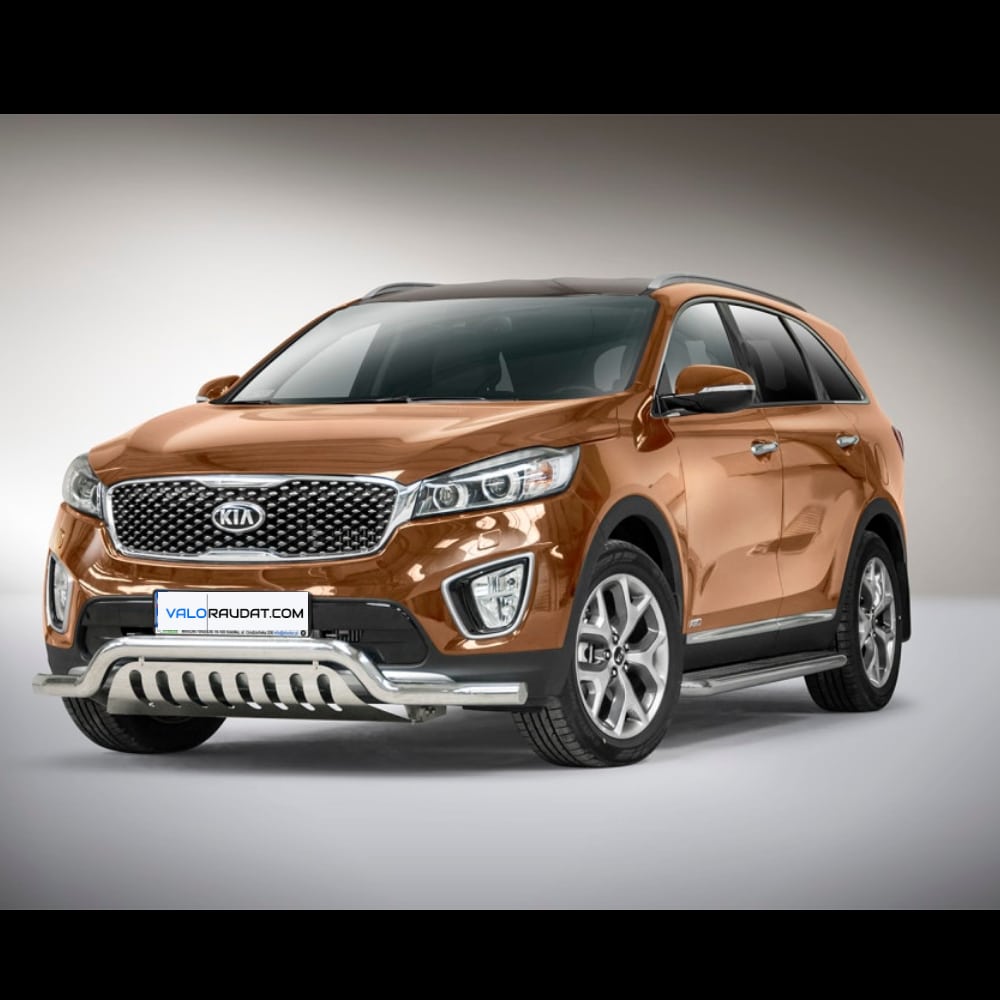 Kia Sorento 2015-2018 esistange kaitseraud alla ajamise kaitsmega 1 Kia Sorento 2015-2018 esistange kaitseraud alla ajamise kaitsmega