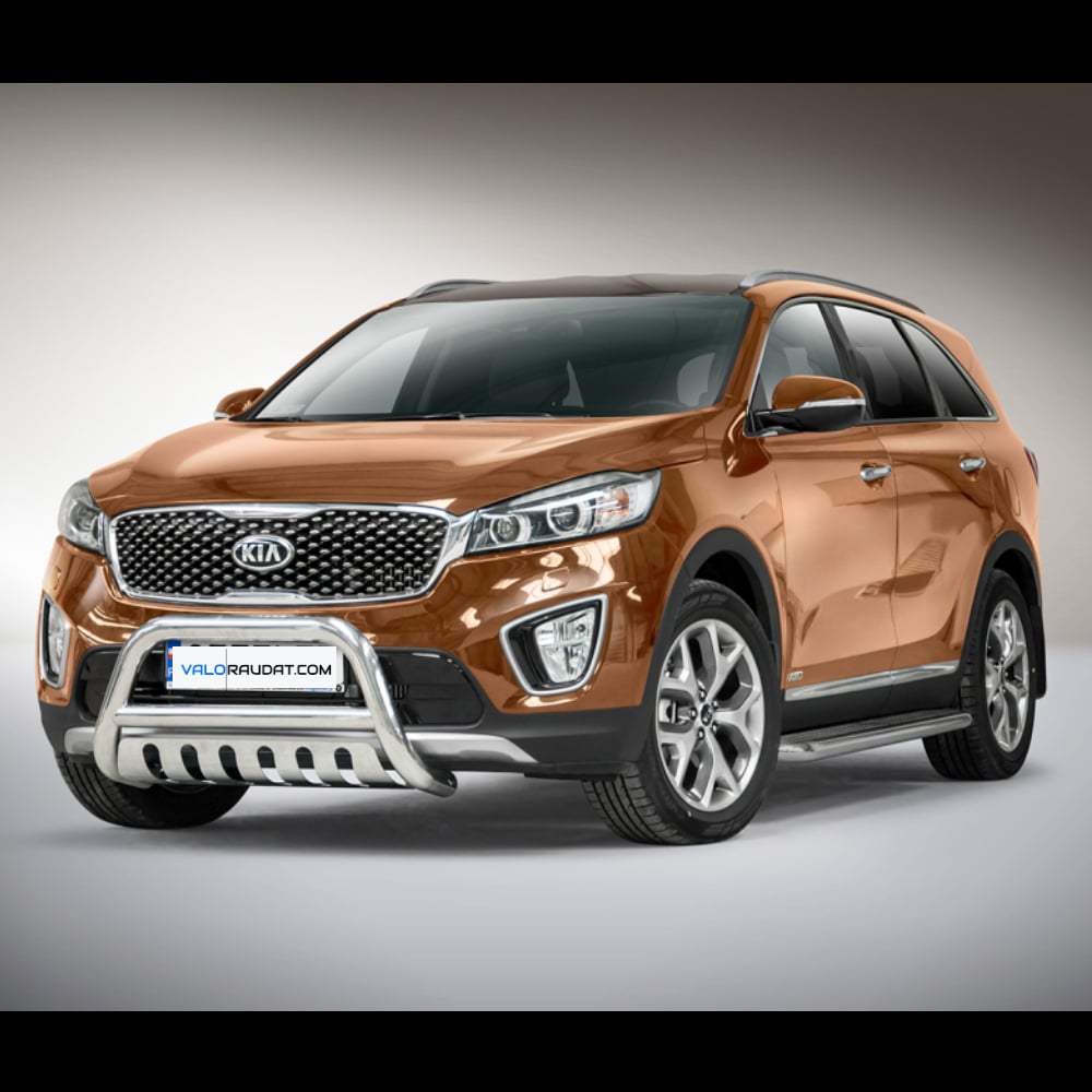 Kia Sorento 2015-2018 kaitseraud alla ajamise kaitsmega 1 Kia Sorento 2015-2018 kaitseraud alla ajamise kaitsmega