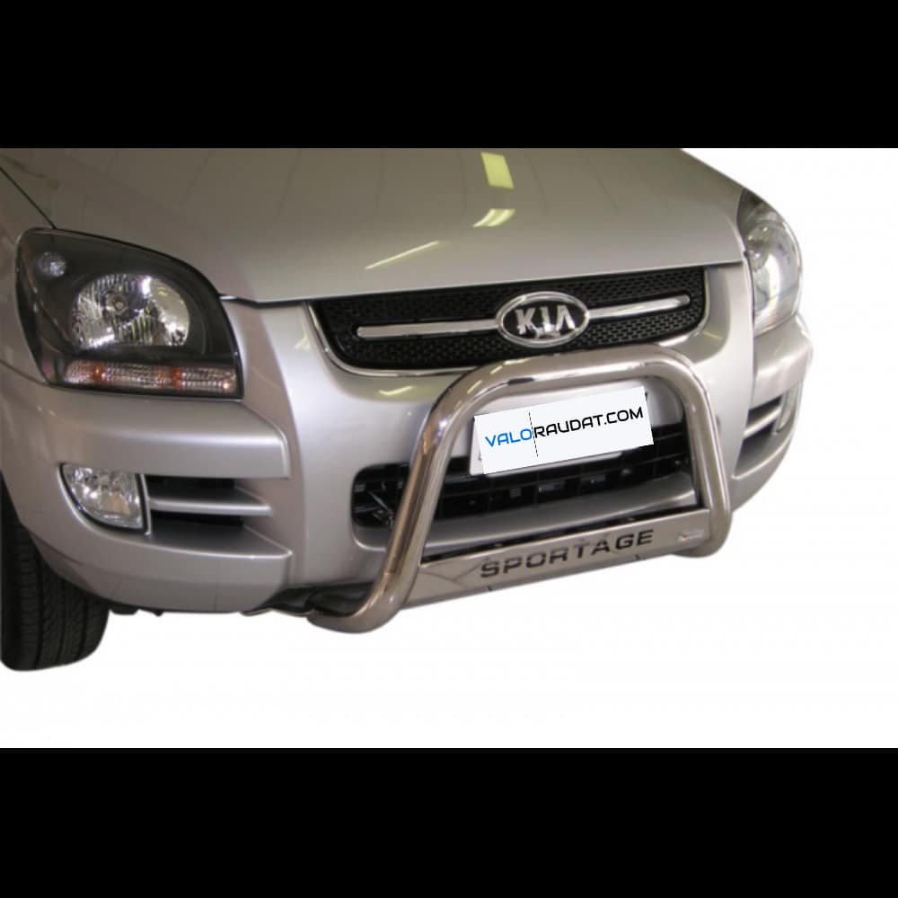 Kia Sportage 2004-2008 valorauta väliraudalla (kaiverruksella)