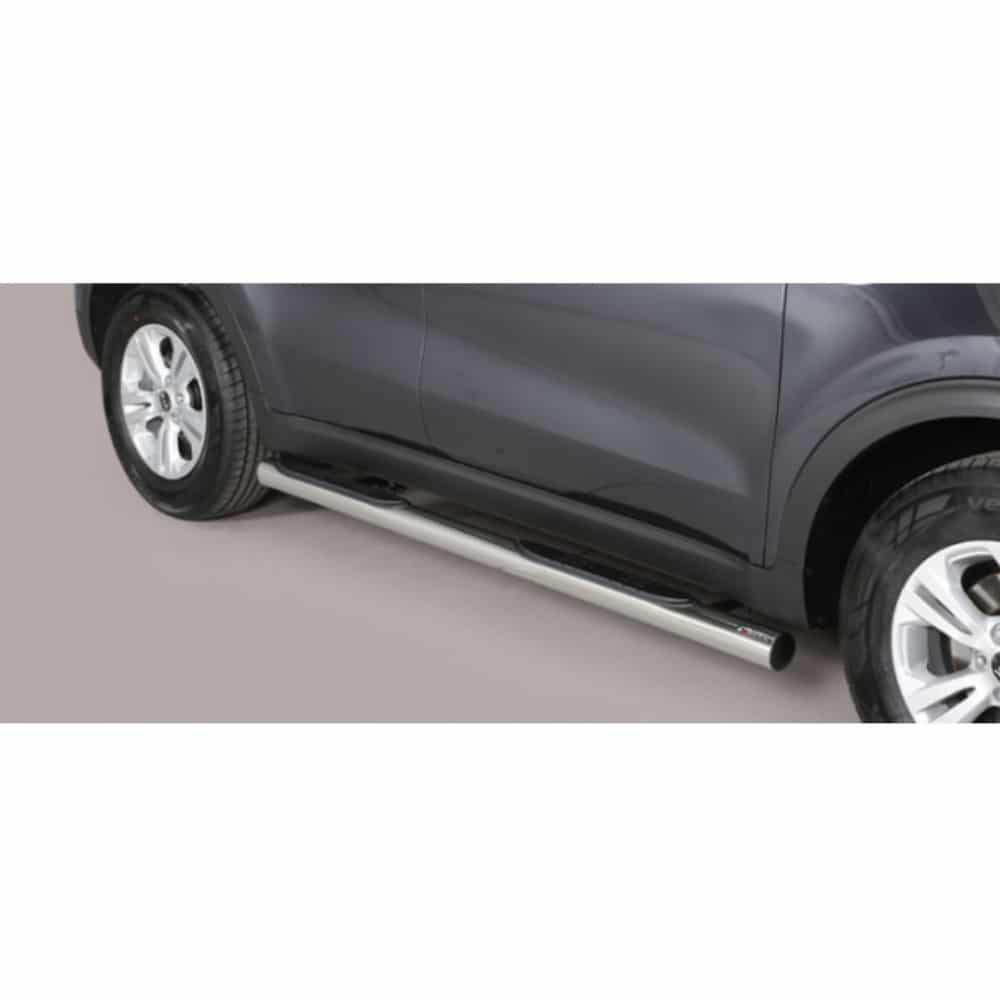 Kia Sportage 2016-2017 küljerauad plastmassist astmetega 1 Kia Sportage 2016-2017 küljerauad plastmassist astmetega